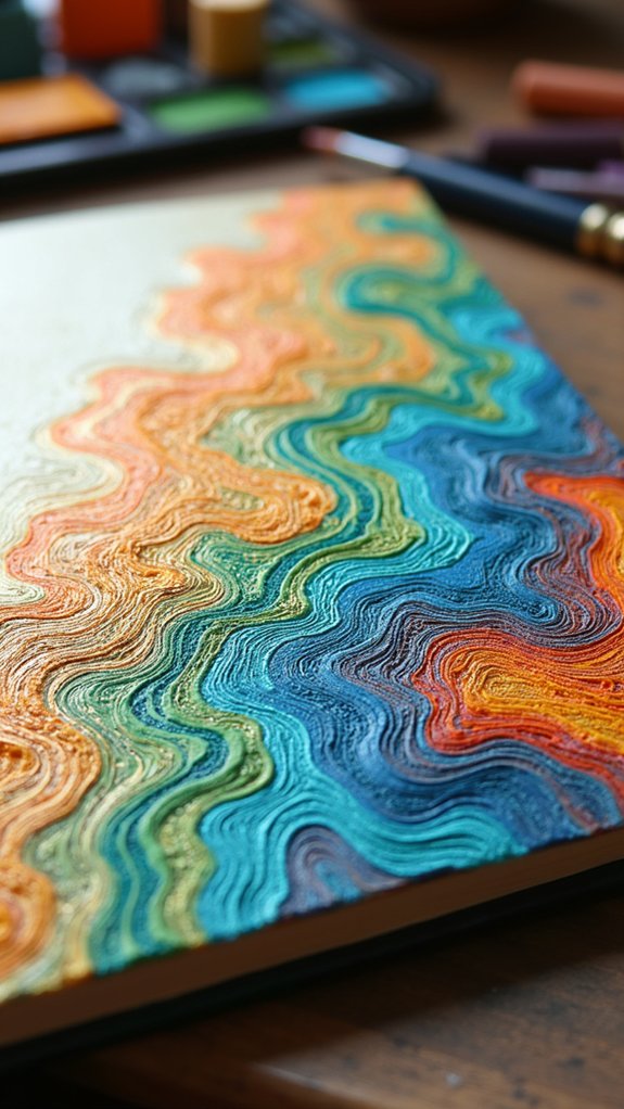 sgraffito scratch art techniques