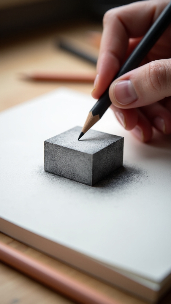 shading creates depth illusion