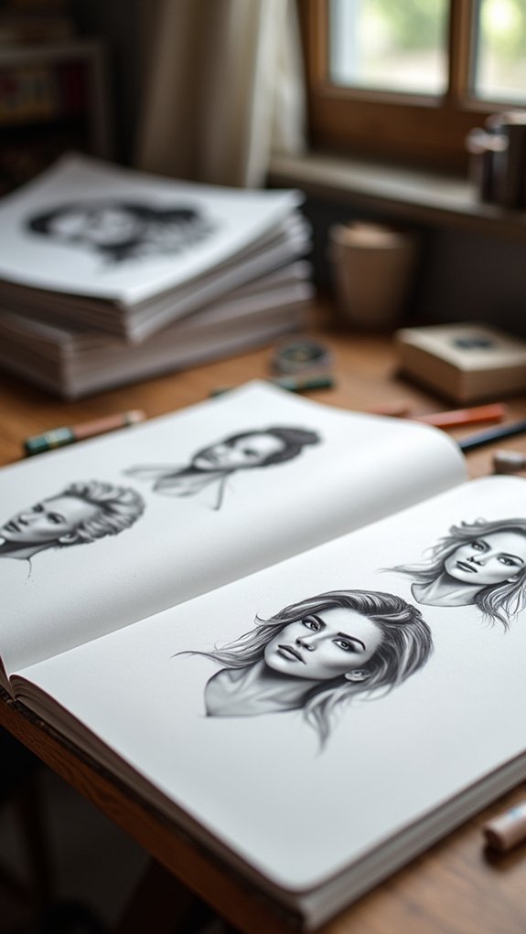 sketch celebrities from memory