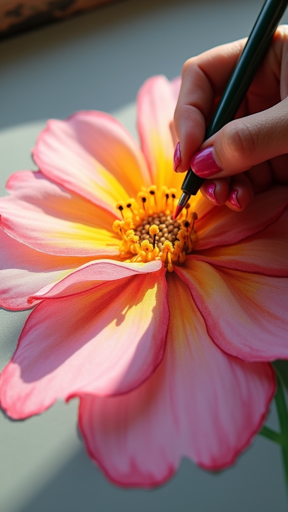 sketch paint blend highlight