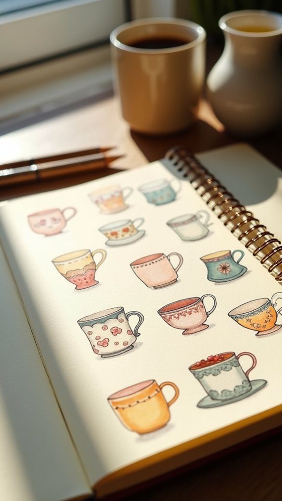 sketch your favorite mug