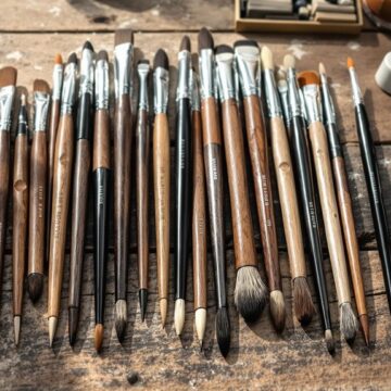 sketchbook brushes and tools