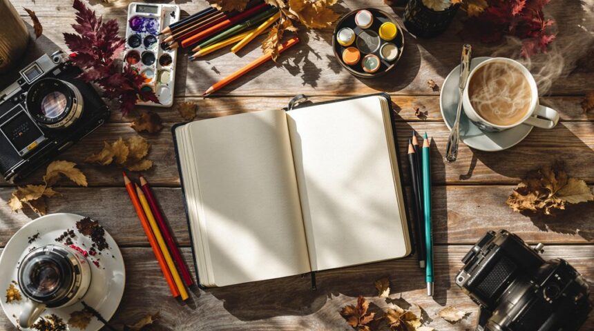sketchbook diary inspiration prompts