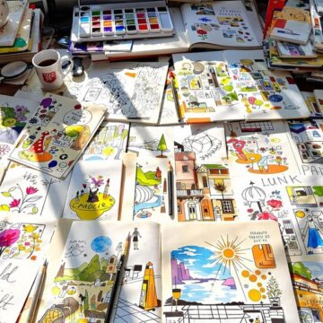sketchbook drawing ideas