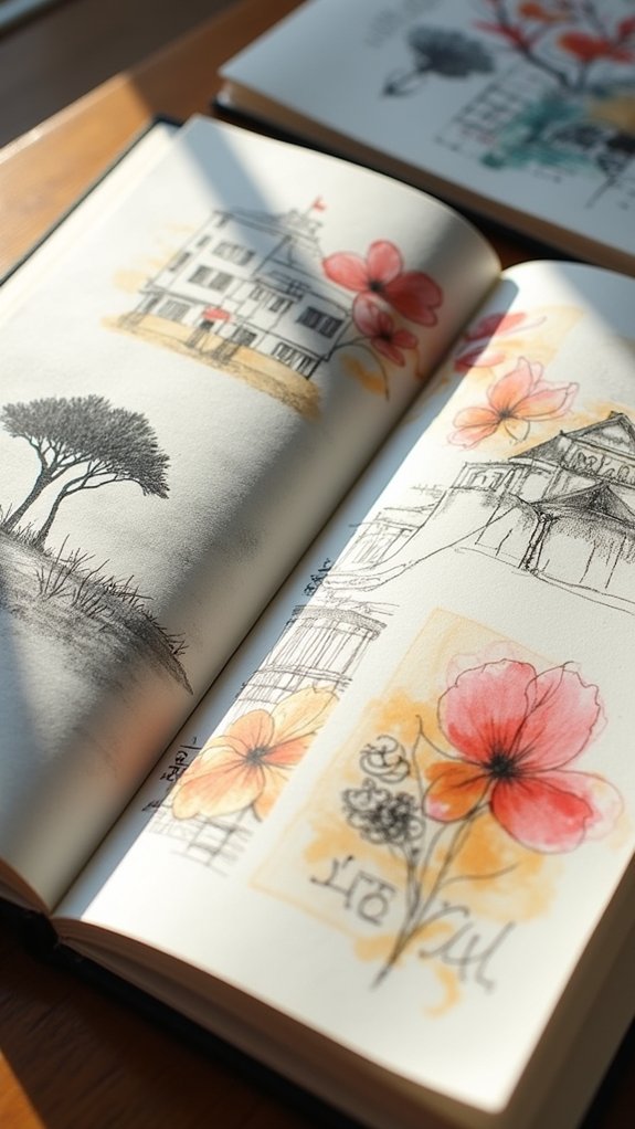 sketches tell engaging stories