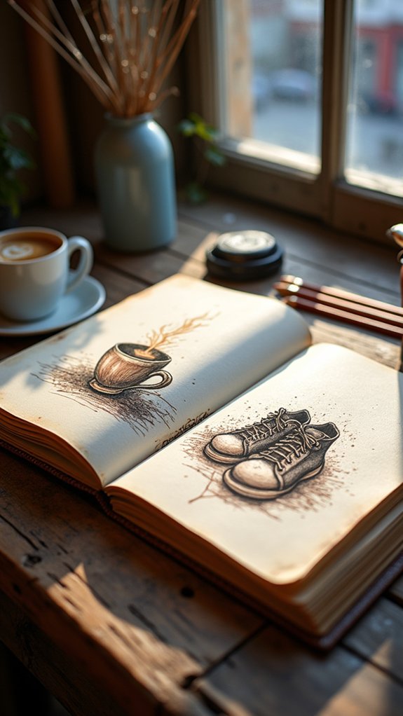 sketching daily life s moments