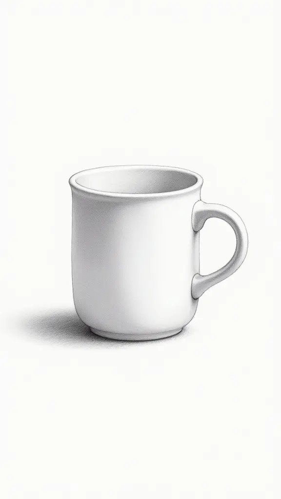 sketching everyday mug artistry