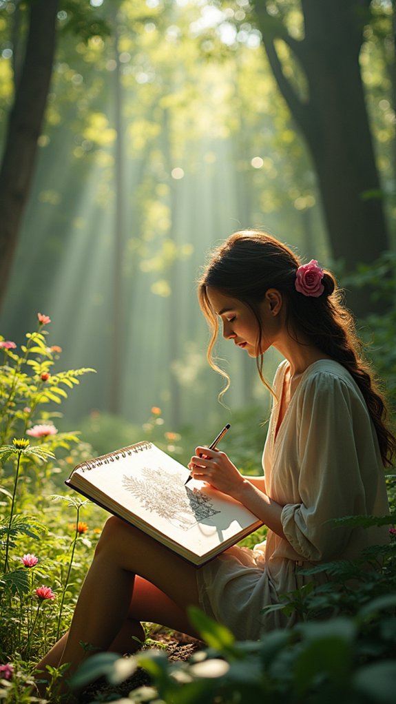 sketching nature s creative wonders
