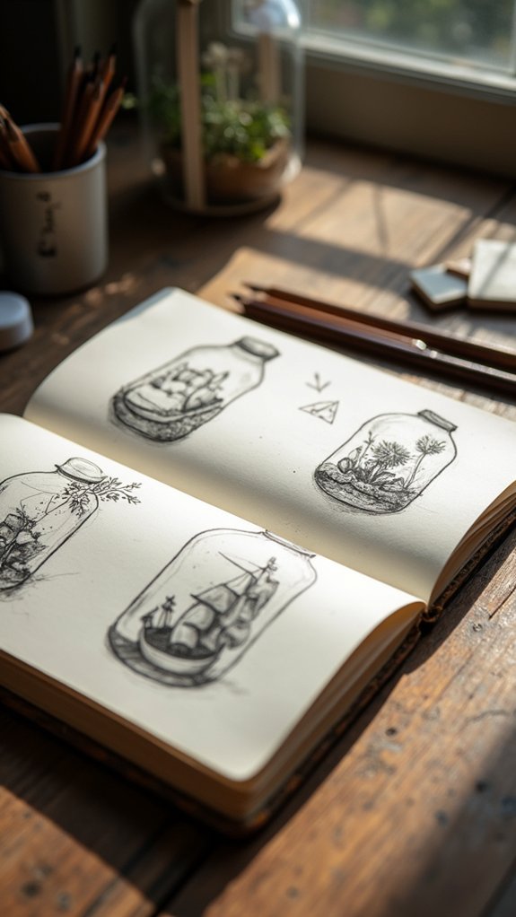small space drawing magic