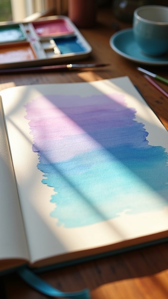 smooth graduated color shifts