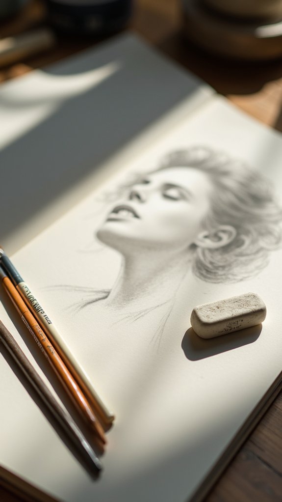 soft eraser for shadows