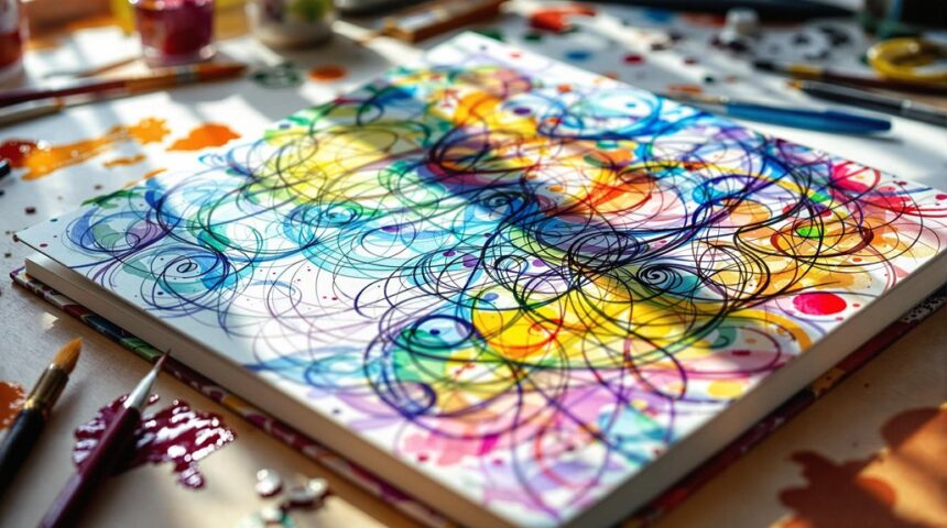 stunning sketchbook cover design