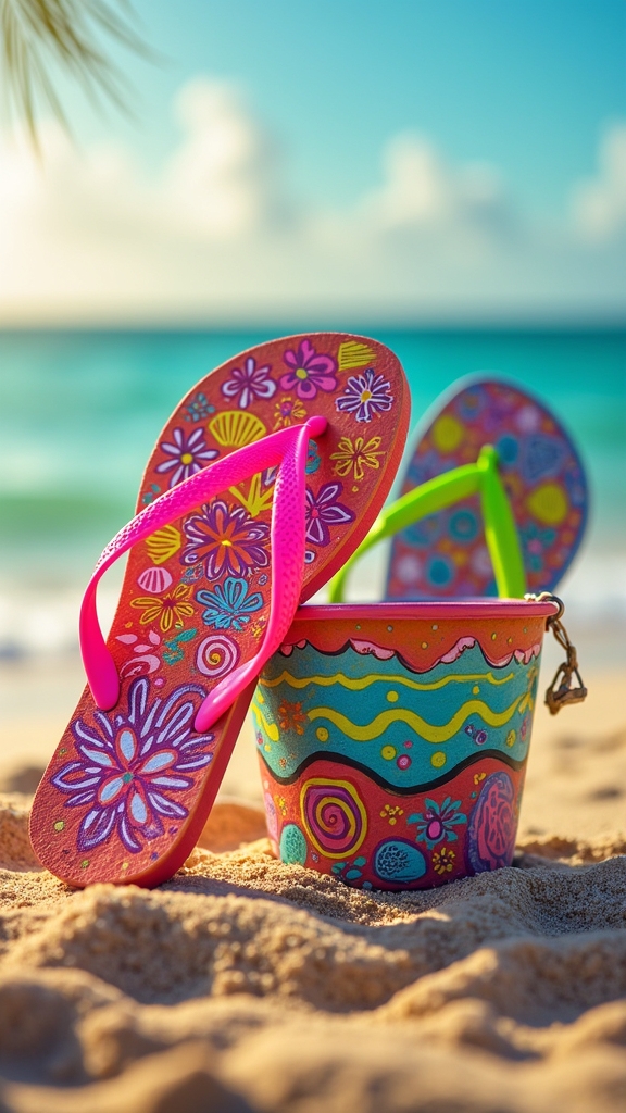 summer beach art project