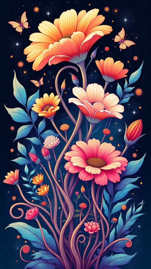 surreal floral artistry techniques