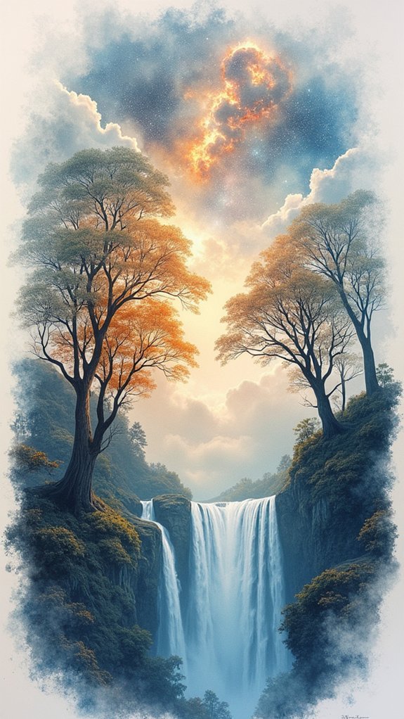 surreal layered image artistry