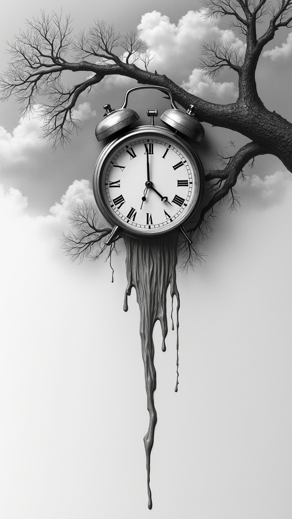 surreal photorealistic pencil art