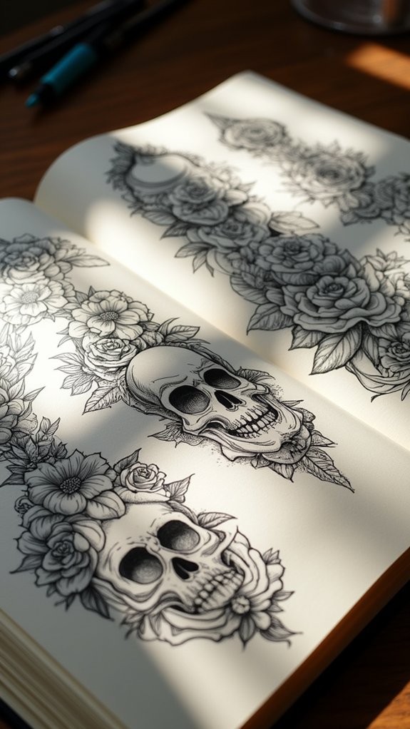 tattoo flash sheet inspiration