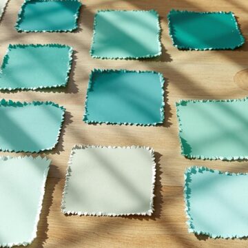 teal color shade selection