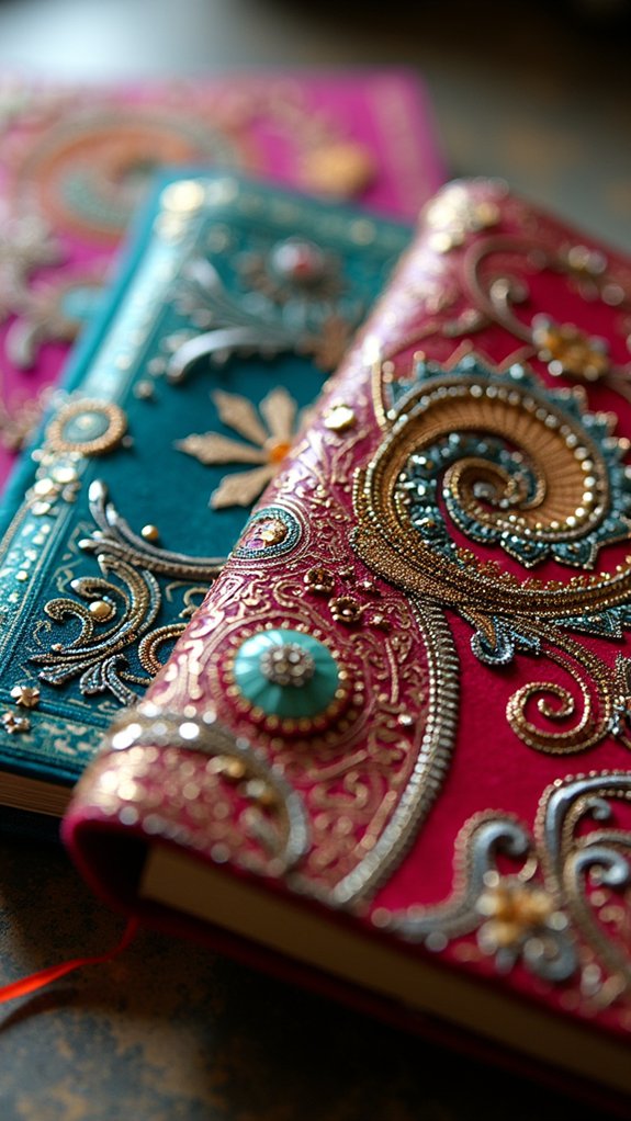 textile embellishments for creativity