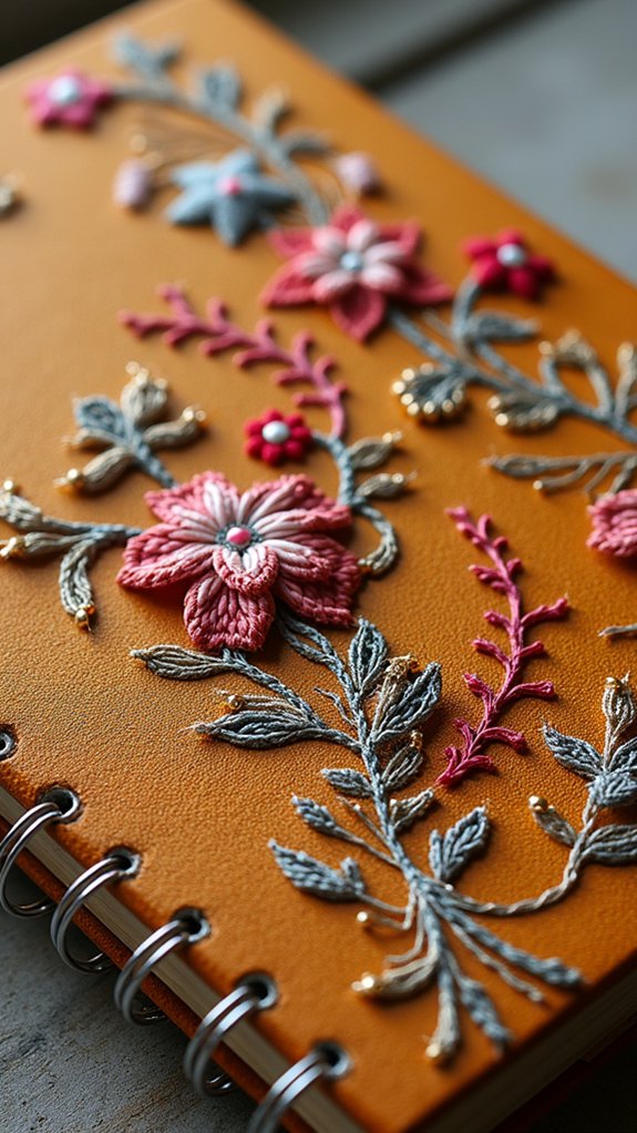 textured colorful unique accents