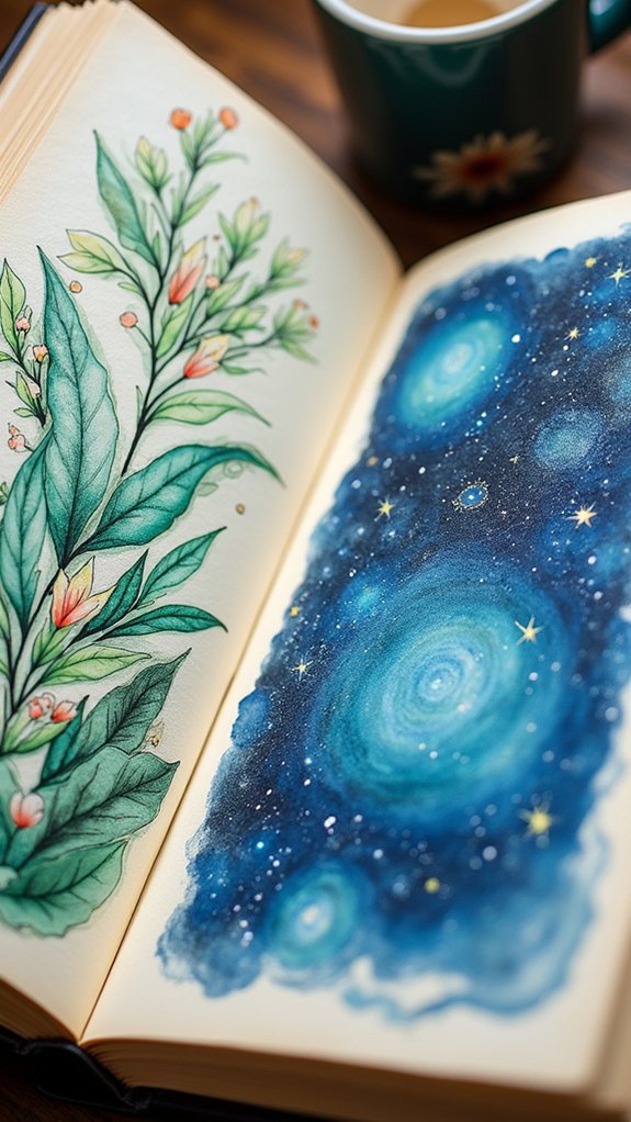 themed sketchbook creativity unleashed