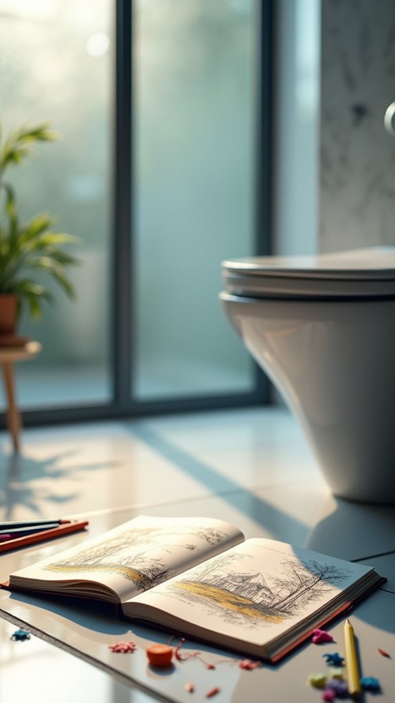 toilet doodles unleash creativity