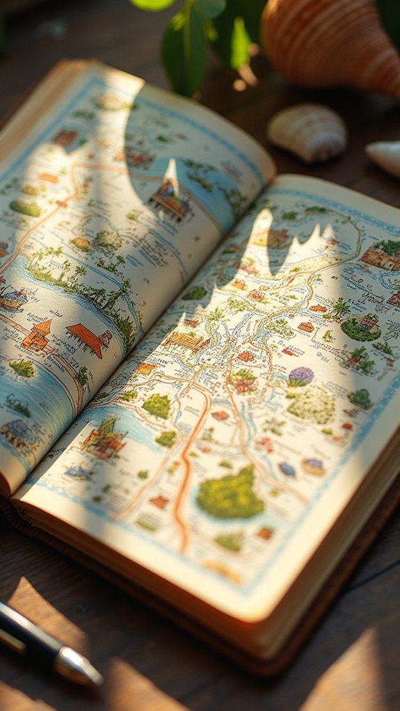 travel journaling adventures illustrated