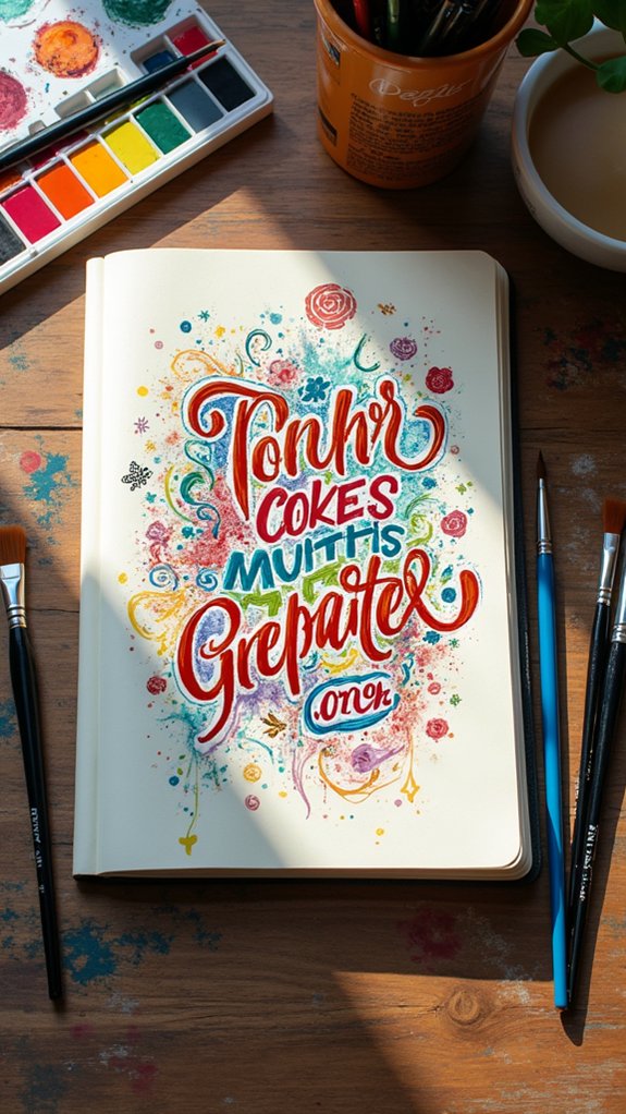 typography enhances visual storytelling