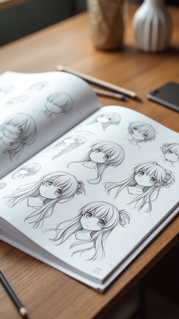 unique anime hairstyle techniques