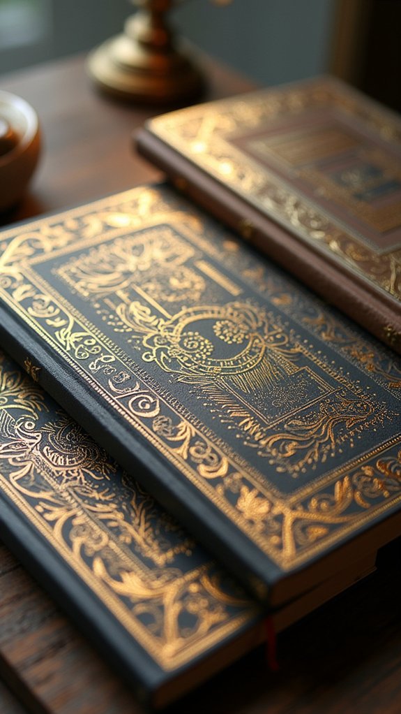 unique metallic foil designs