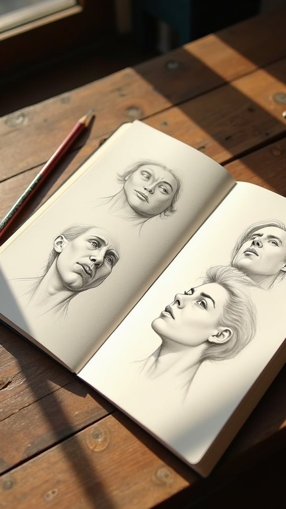 unusual angles enhance portraits