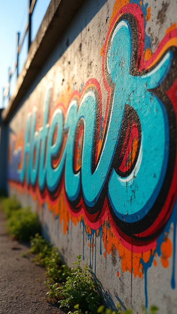 urban graffiti lettering techniques