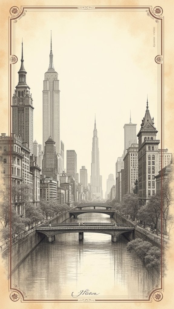 urban sketches historic landmarks