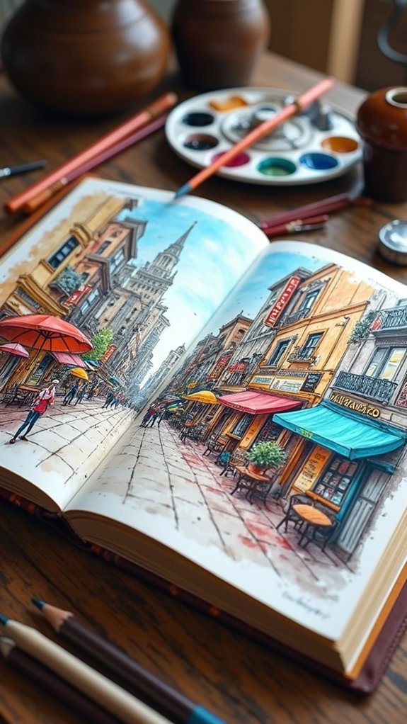 urban sketching techniques revealed