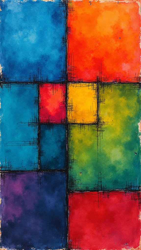 vibrant color balance design