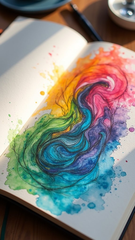 vibrant color techniques explored