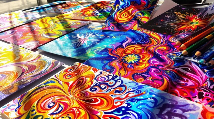vibrant colored pencil techniques