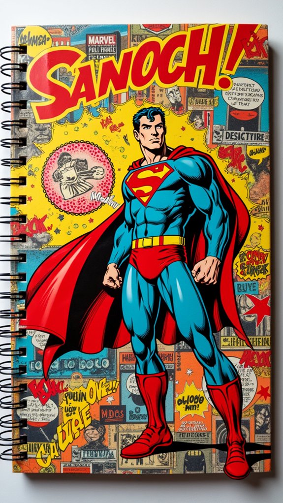 vibrant comic book fusion