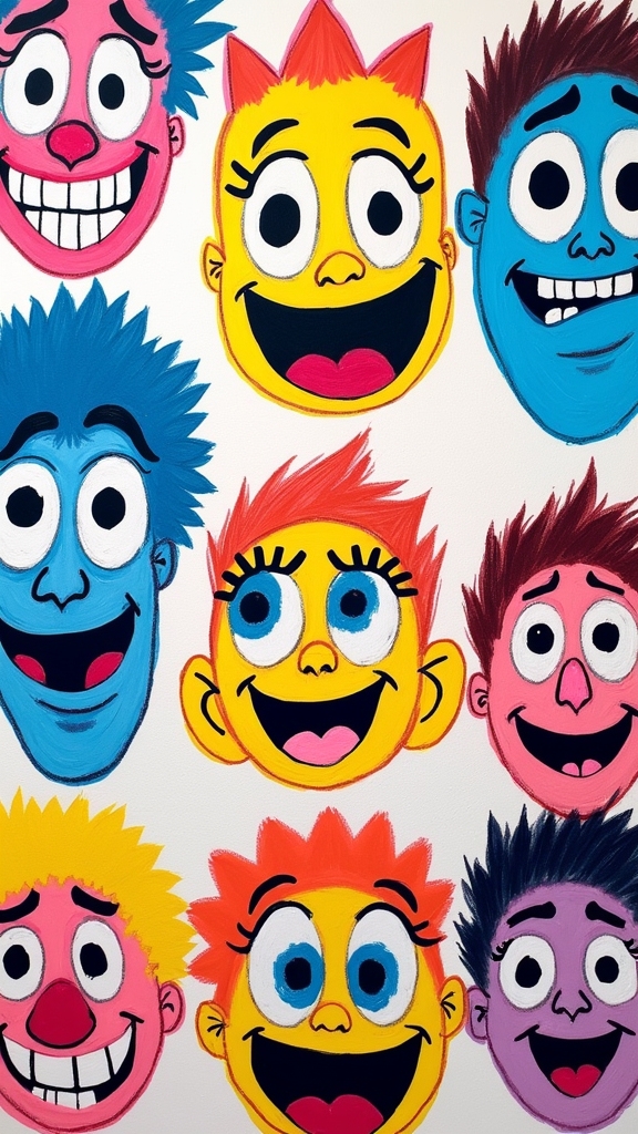 vibrant expressions with color