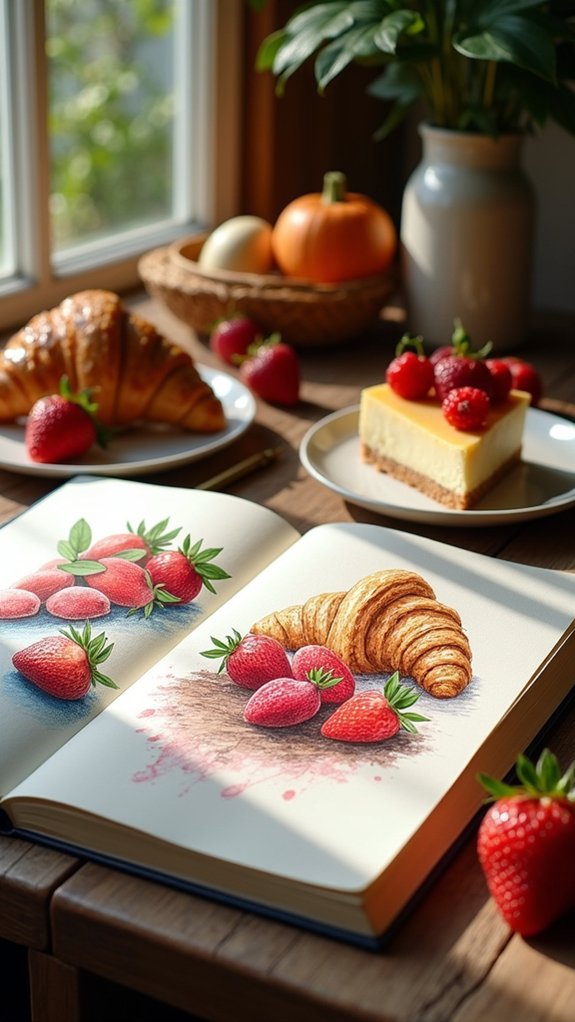 vibrant food presentation challenge