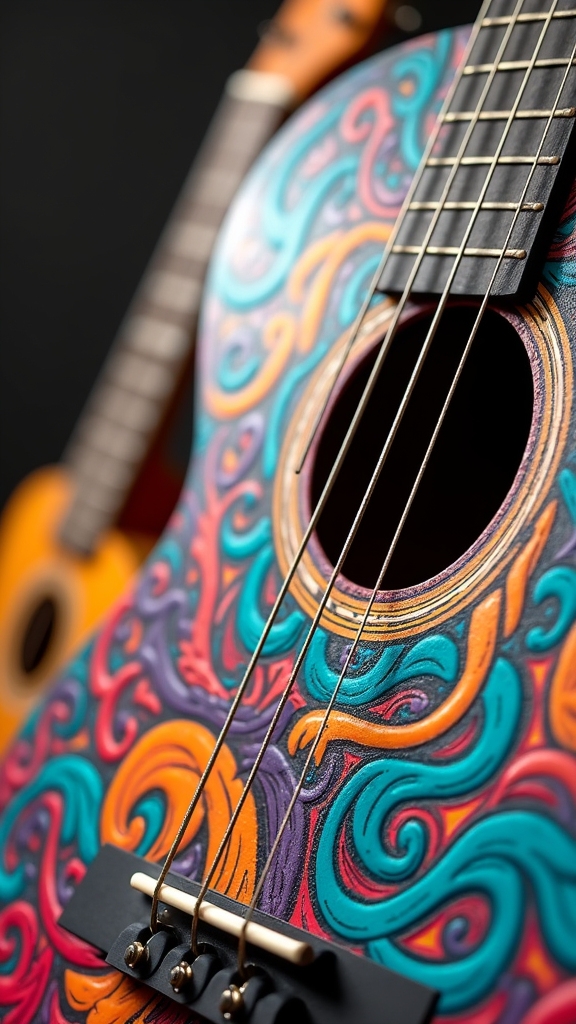 vibrant instrument customization art