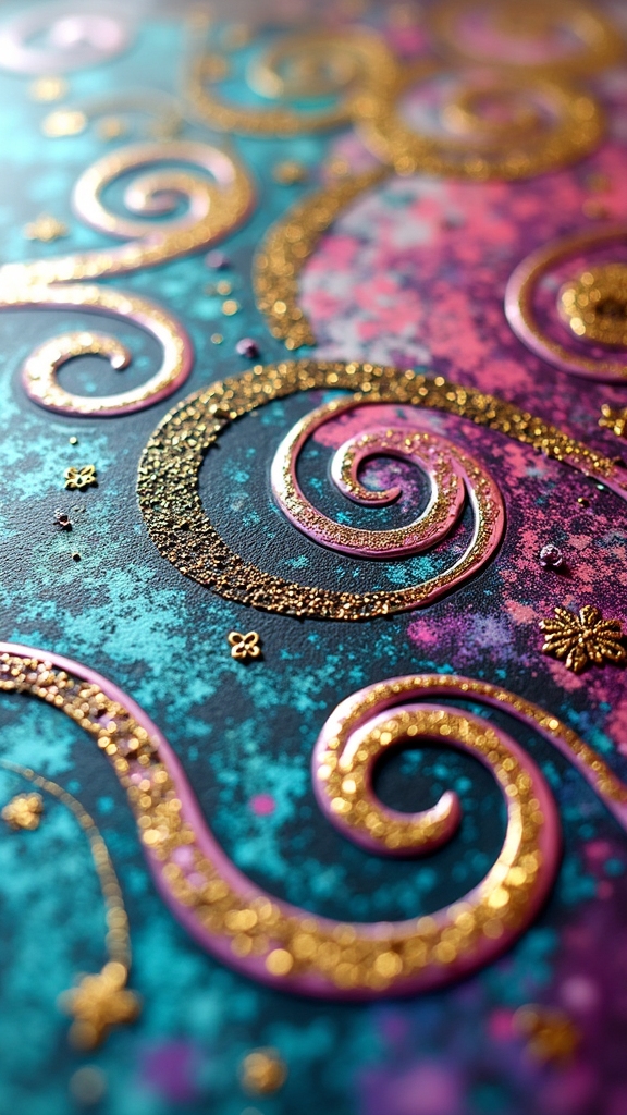 vibrant magazine art transformation