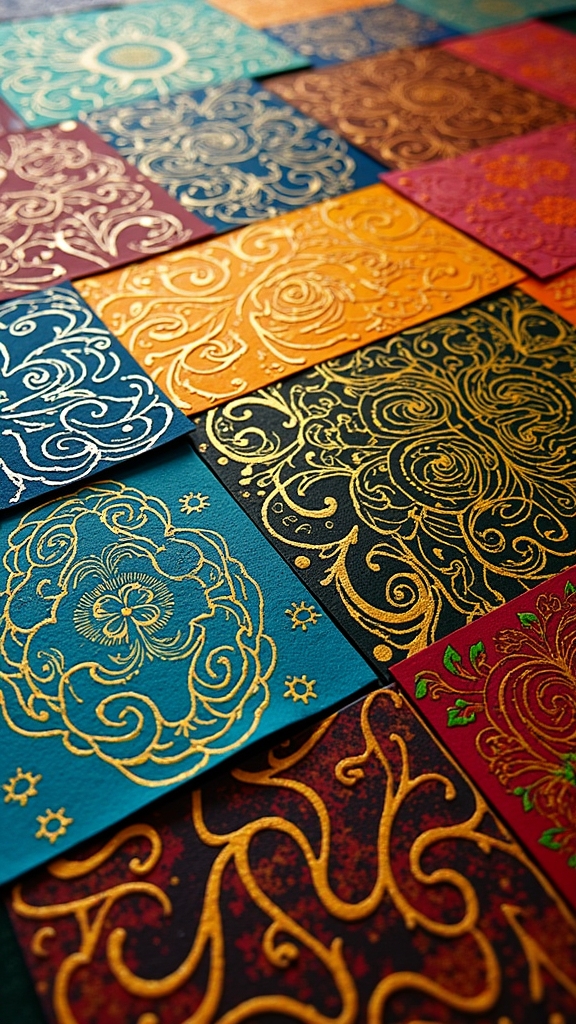vibrant stencil art techniques