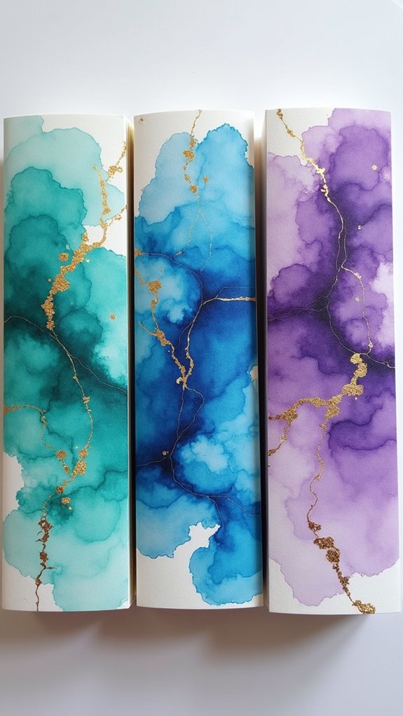 vibrant watercolor creative exploration