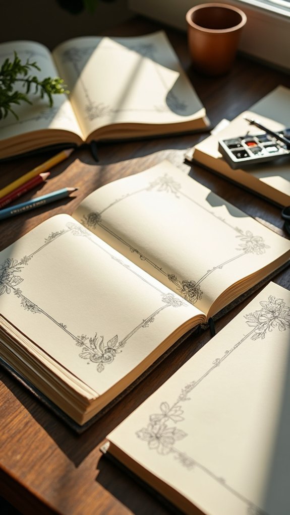 visual diary creative expression