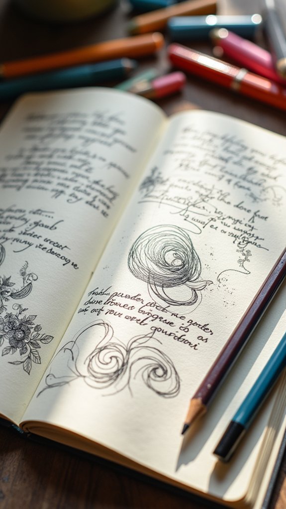 visualize lyrics through art
