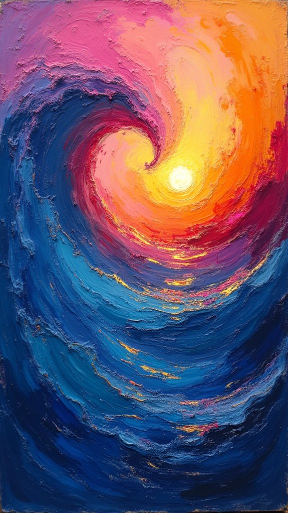 vivid colors spontaneous creativity