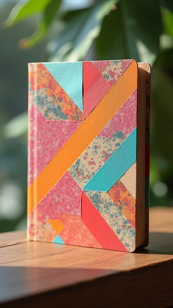 washi tape geometric designs