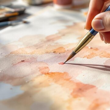 watercolor techniques for softness