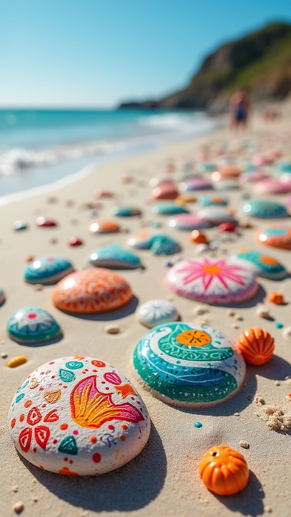 whimsical beach doodle creations